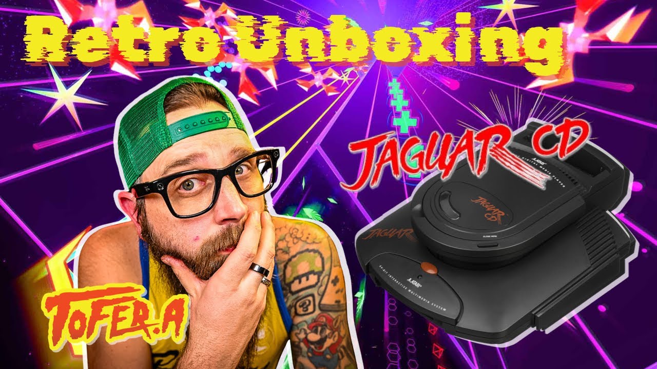 LETS UNBOX THE ATARI JAGUAR CD!! - YouTube