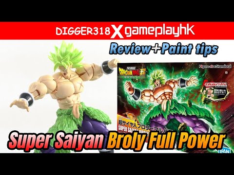 Super Saiyan Broly Full Power Figure-Rise Unboxing & Simple Paint Tips