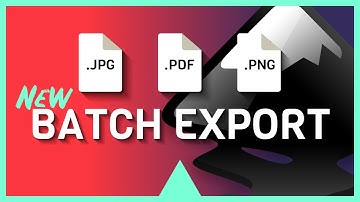 New Batch Export Feature in Inkscape + Export Dialogue Upgrades