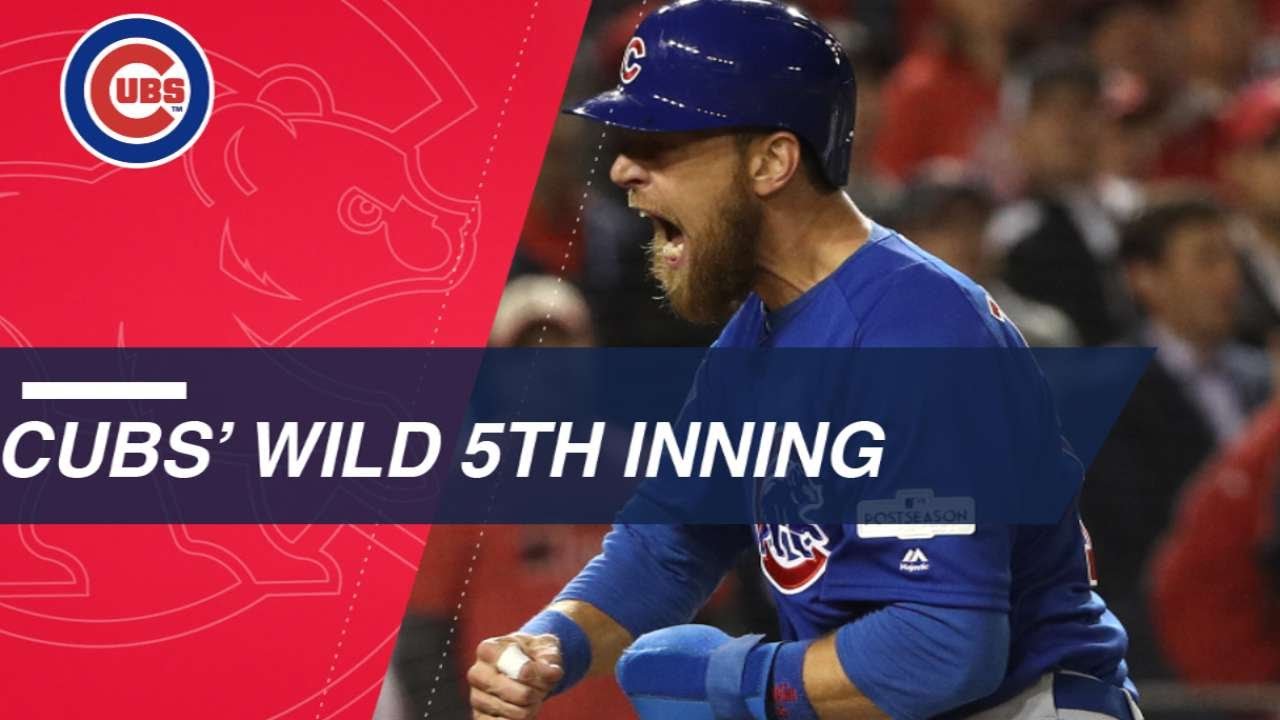 Cubs-Nationals Game 5: 'One of the craziest games I've ever been a part of.'