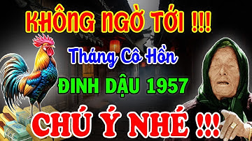 Tử vi tuổi Đinh Dậu 1957 tháng 7 CÔ HỒN: TƯỞNG ĐEN ĐỦI, AI NGỜ LỘC RƠI LỘC RỤNG ĐẦY TAY!