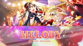 Yuki Setsuna - MELODY (Full, Kanji, Romaji, Eng)