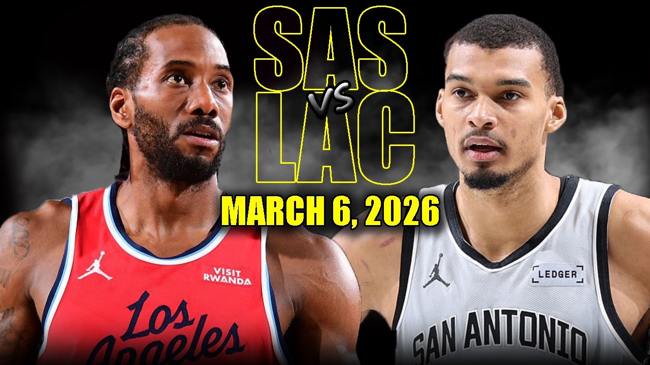 San Antonio Spurs vs Los Angeles Clippers Full Game Highlights – March 6, 2026 | NBA Season