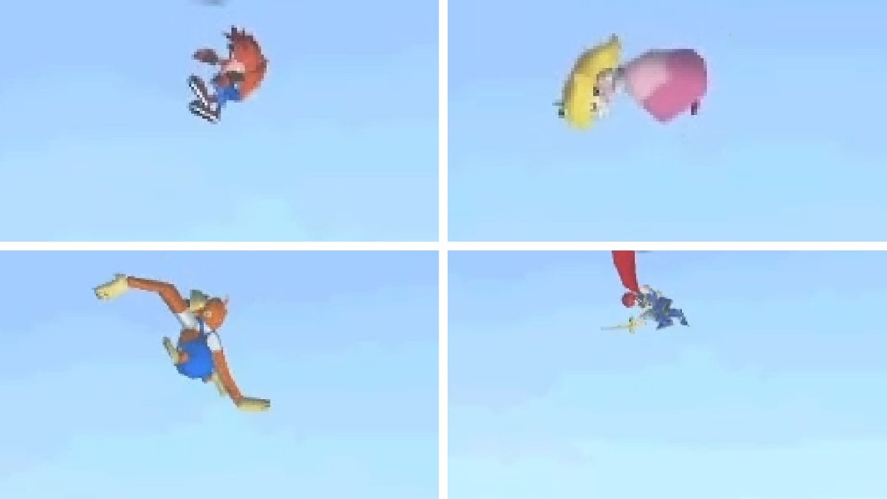 All Characters Star KO Animations in Smash Remix Ver. 2.0.0 | Super Smash Bros. 64 mod