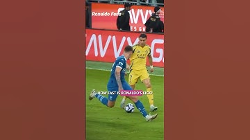 How Fast Is Ronaldo