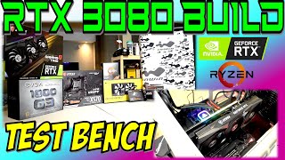 RTX 3080 Test Bench Build with Ryzen 7 3800XT, INWIN Alice, MSI X570 Unify