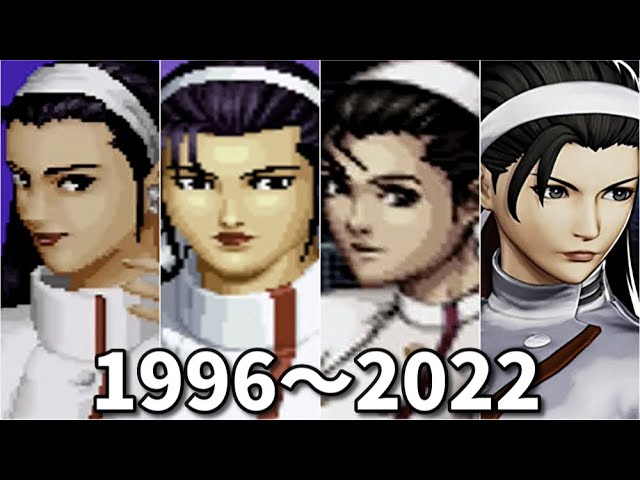 KOF96〜15】神楽ちづる,マキ 超必殺技集 -Evolution of Chizuru,Maki