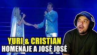 YURI &amp; CRISTIAN CASTRO 2024🔴 Homenaje a José José | Reacción/Análisis🎤