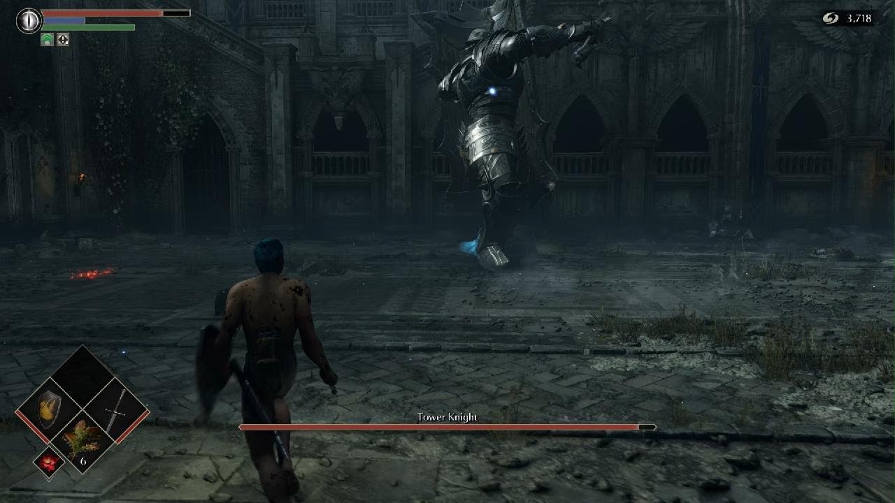 Demon's Souls Tower Knight Archstone YouTube