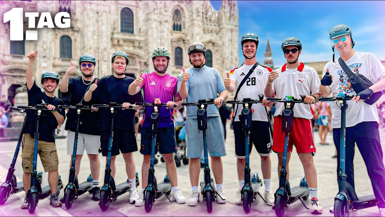Scooter Tour - Tag 1 | Teil 1 ✪ Trymacs