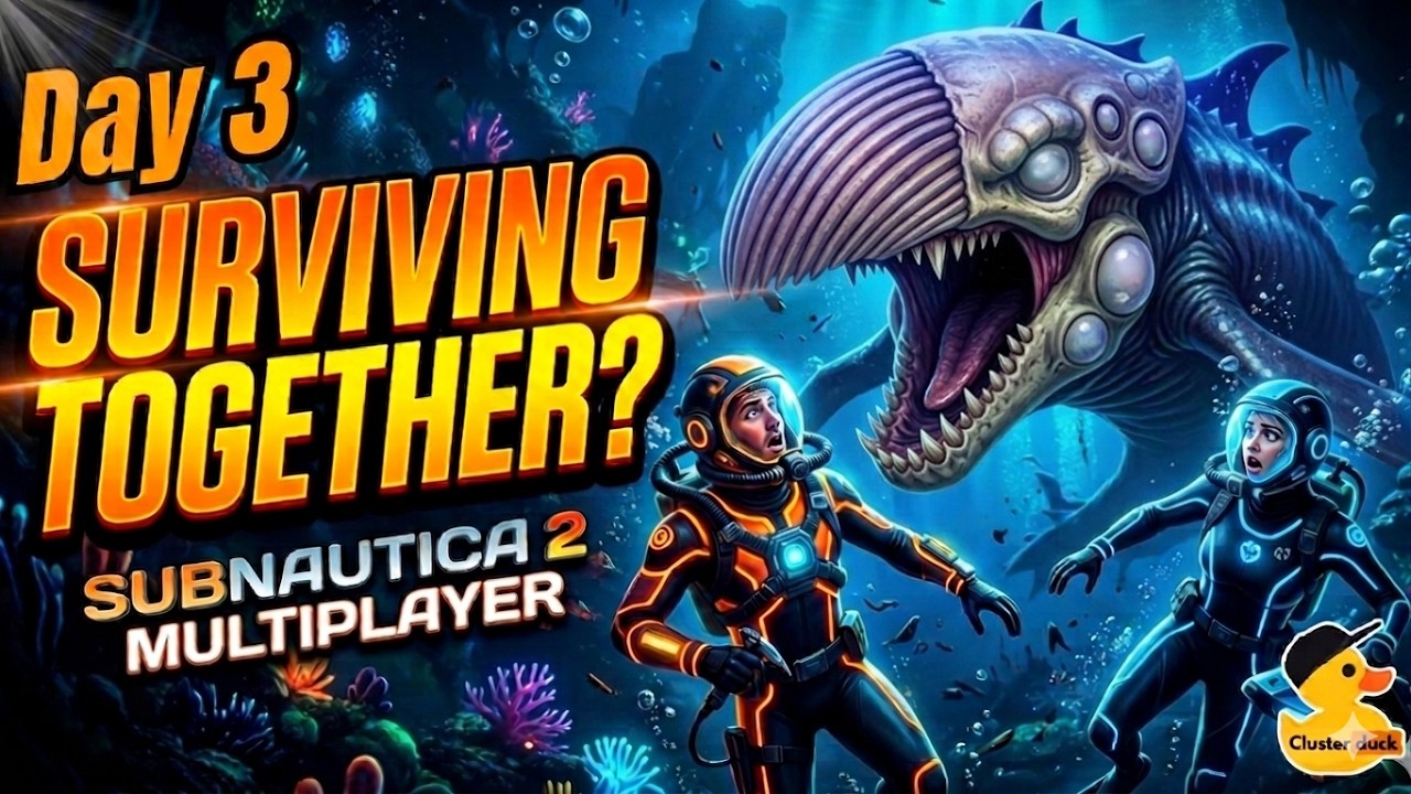 SUBNAUTICA 2 Multiplayer IS GETTING WAY More Terrifying! (Day 3) 😱