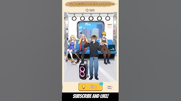 Brain Puzzle 2: Logic Twist - Level 8: Stop uncivilized behavior on the subway! - Subway Misconduct