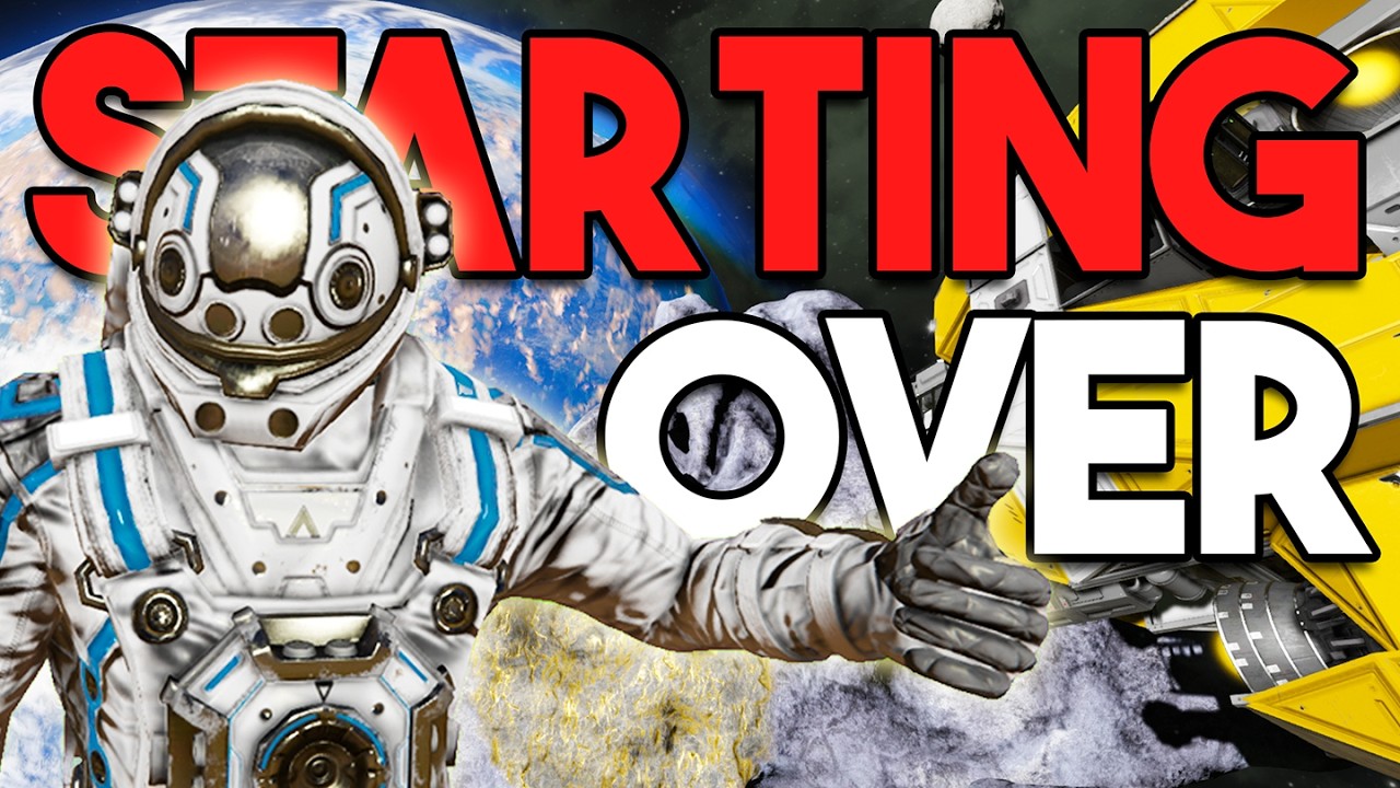 Starting our World Over for The Contact Update in Space Engineers But ...