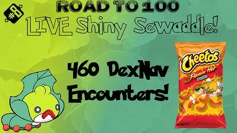 LIVE Shiny Sewaddle! 460 DexNav Encounters!live