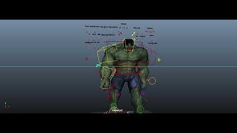 360 hulk walk cycle