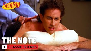 Jerry Asks A Friend For Phoney Doctor's Note | The Note | Seinfeld
