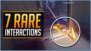 7 EXTREMELY RARE MOMENTS in OVERWATCH