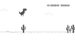 Google Dino T-rex Game | Best offline game screenshot 4