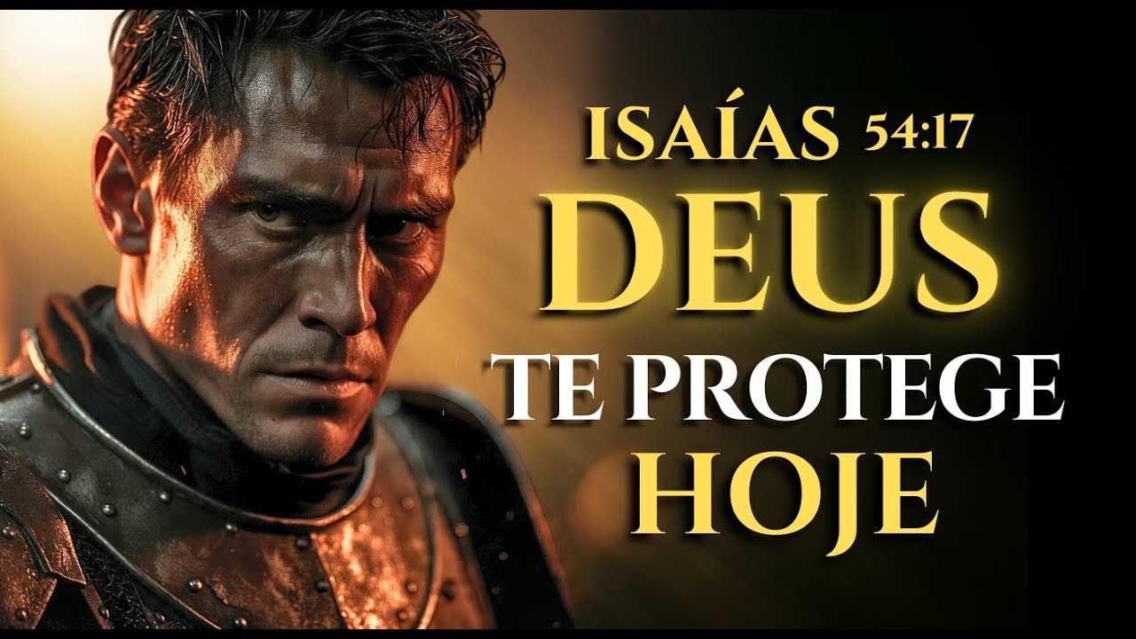 ISAÍAS 54:17 – DEUS te protege HOJE! NENHUMA ARMA CONTRA VOCÊ VAI PROSPERAR.