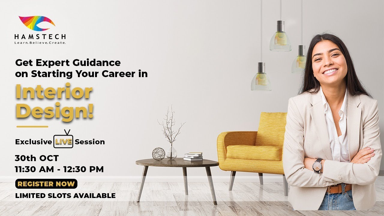 Join Hamstech's Interior Design Courses in Hyderabad & Learn All About Interior Design from Experts - YouTube