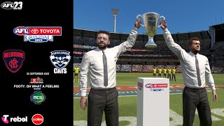 Melbourne vs Geelong - AFL 23 Grand Final