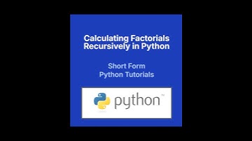 How to Calculate Factorials Recursively in Python