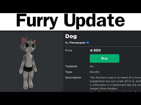 my new roblox avatar, what do you think? : r/furry
