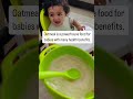 How I introduced oats porridge to my 6mo+ baby. #babyledweaning #infantfood #babyfood #motherhood