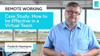 Remote working: Case Study: How to be Effective in a Virtual Team (Module 4.5)