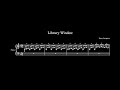 Library Window | Original Piano & String Quartet Piece