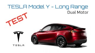 Tesla Model Y Long Range - TEST #ev #tesla #electric #teslay