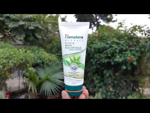 Himalaya herbals purifying neem peel off mask review | anti acne peel off mask | herbal peel off