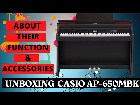 Unboxing Casio Ap-650MBK|About their Function & Accessories|जानिये Casio Ap-650 functionas के बारेमे