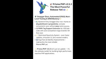 🚀 Prisma PHP v3.5.3 — The Most Powerful Release Yet! 🐘✨