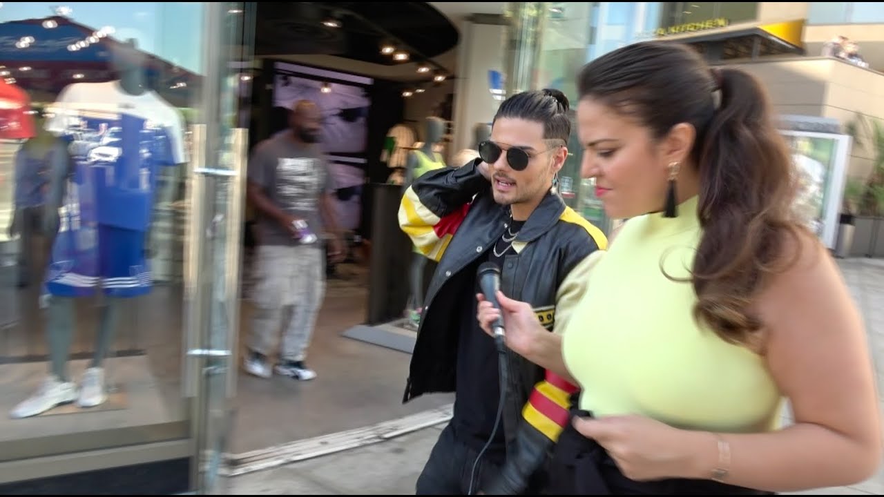 Conoce a fondo a Abraham Mateo durante recorrido por Hollywood, Ca