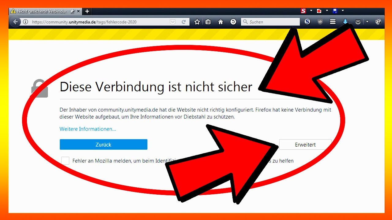 Burp Suite Konfiguration 101: "Diese Verbindung ist nicht sicher ...
