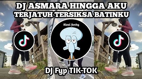 DJ ASMARA | HINGGA AKU TERJATUH TERSIKSA BATINKU SUDAH TAK SEMPURNA REMIX MENGAKANE VIRAL TIKTOK fyp