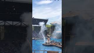 Water World Show at Universal Studios Japan #japan #waterworld #usj #travel