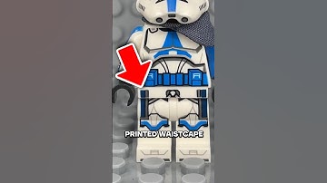 How To Upgrade your 501st Officer Minifigure! 🌱 #lego #legostarwars #legominifigures #starwars