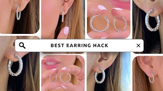 Secret HACK For Beautiful Diamond Earrings!