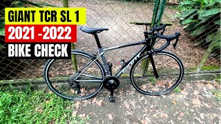 Giant TCR SL1 2022 Review - YouTube