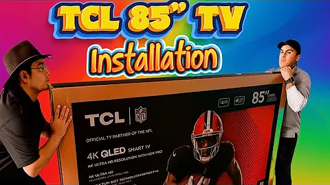 Best buy came to my house - Complete installation -TCL 85 inch QLED TV