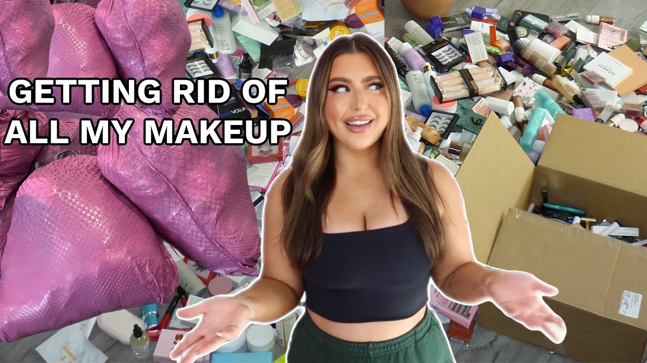 GETTING RID OF ALL MY MAKEUP
