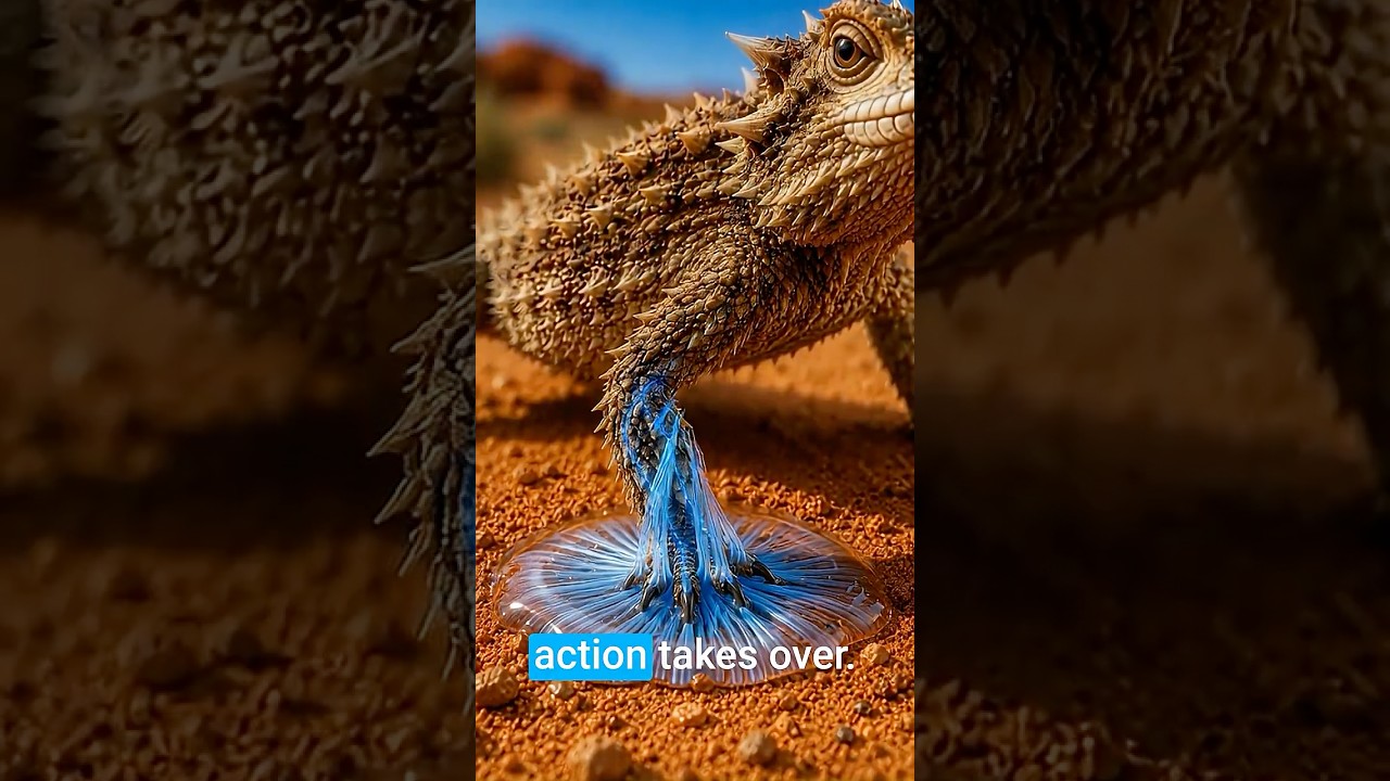 Capillary Action in Desert Lizard Skin