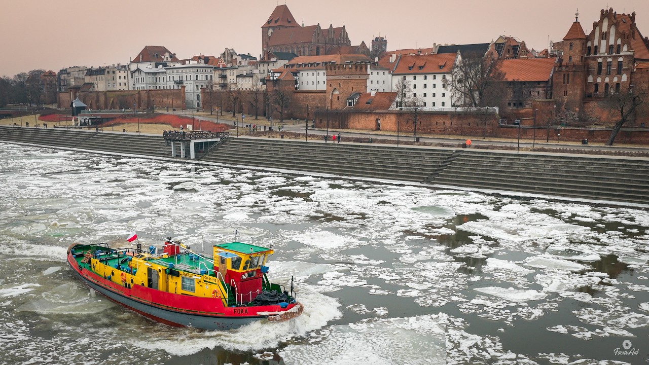 Lodołamacze w Toruniu 2026