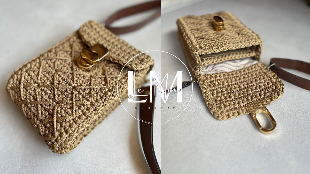 A Pequena Notável! Bolsa de crochê muito fácil.
