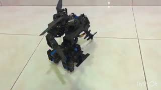 Raven Ms- transform helicopter to humanoid #slow motion