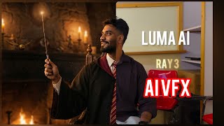 AI VFX with Ray3 Modify in Luma Labs Dream Machine Breakdown Harry Potter Effect