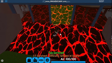 ROBLOX-Flood Escape 2 (Map Test) Annihilated Academy (INSANE) By ThePhoenixMurderer (COMPLETED)