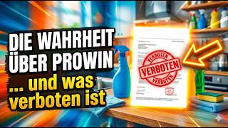 Die Wahrheit Über Prowin Was Verboten Ist